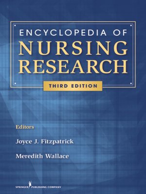 cover image of Encyclopedia of Nursing Research